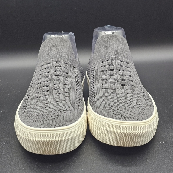 Steve Madden Charcoal Knit Slip-On Sneakers - Picture 6 of 9